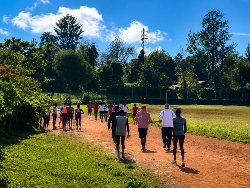 Le stade de Nyahururu, à 2 450 mètres d’altitude